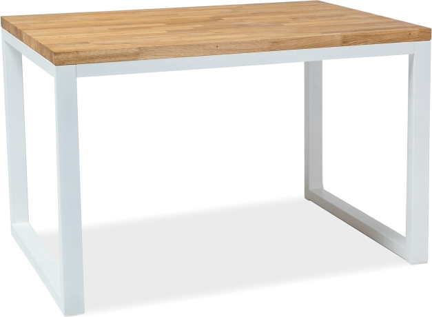 Maleah 2 Esstische 180 cm - Eichenfurnier/wei�