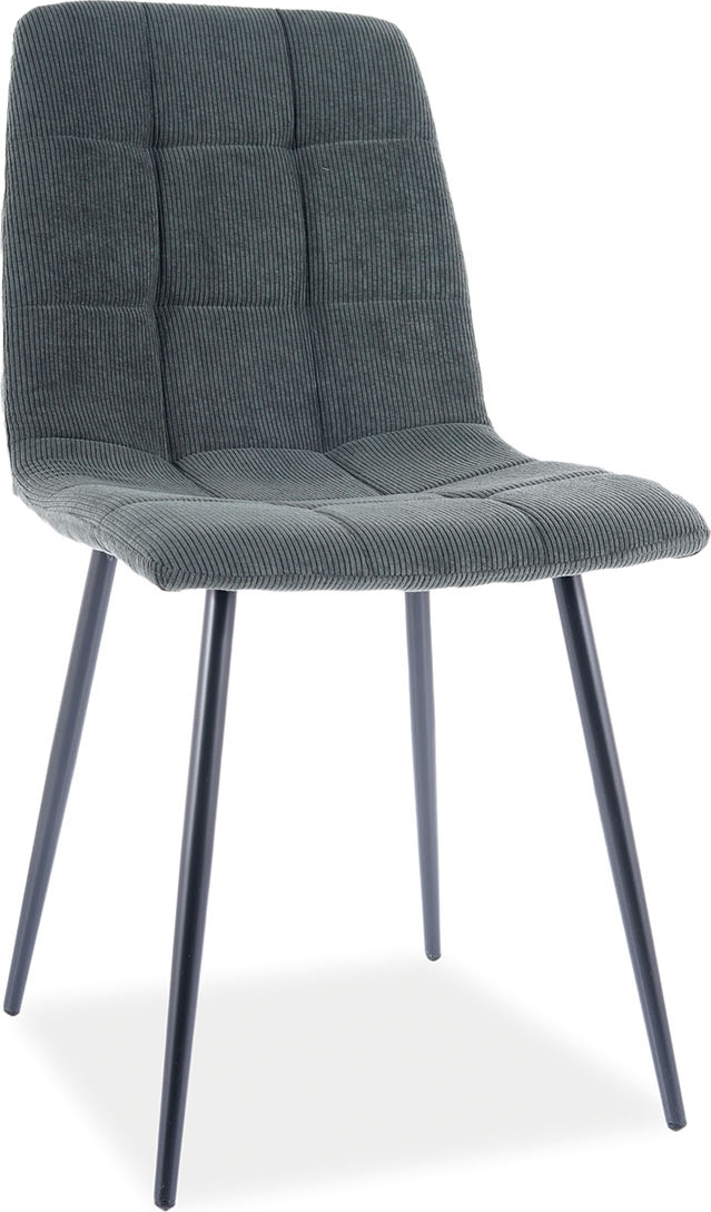 Mila Esszimmerstuhl - Gr�ner Kordsamt