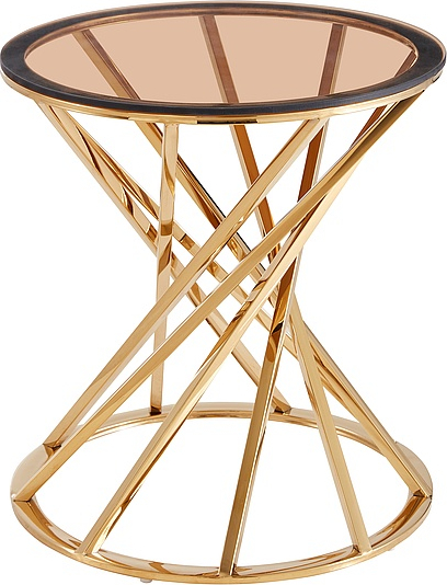 Ottavia Couchtisch �50 cm - Gold