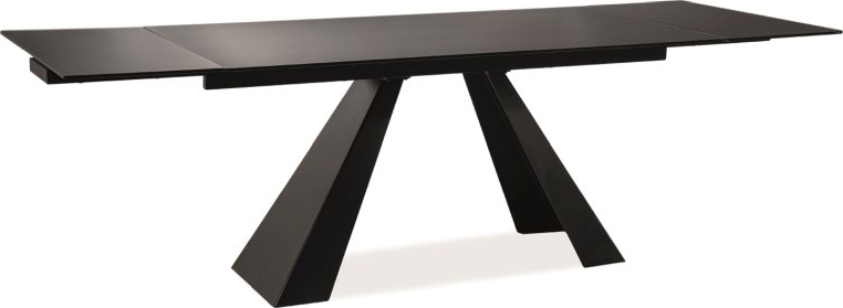 Salvadore Esstisch 160-240 cm - Schwarz Salvadore Esstisch 160-240 cm - Schwarz