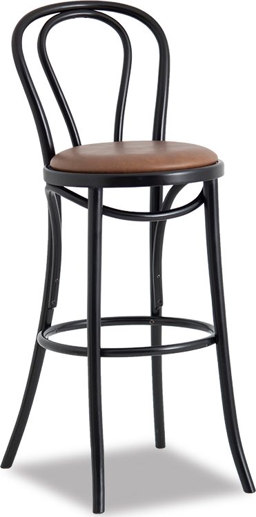 Barhocker Nr. 18 - Optionale Farbe des Rahmens und der Polsterung