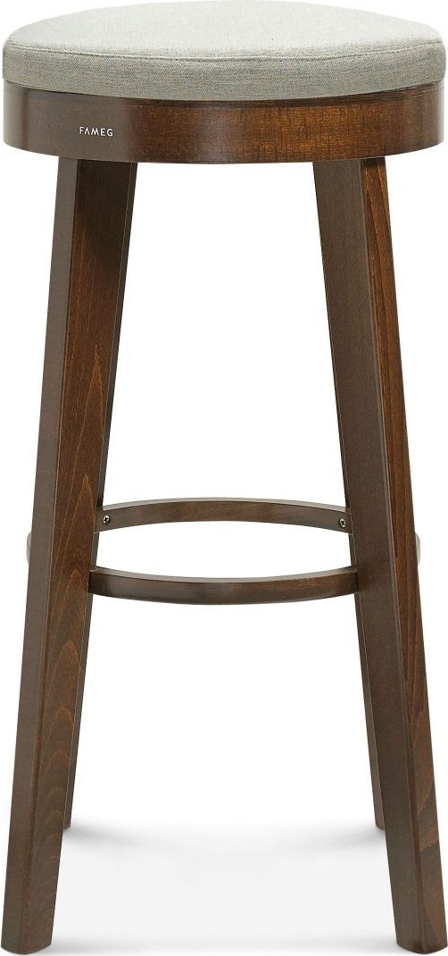 Ufo Barhocker hoch - Optionale Farbe des Gestells und der Polsterung