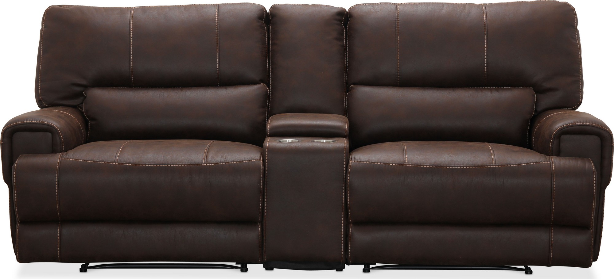 Elektrisches 2-Sitzer-Sofa Las Vegas - Dunkelbraun Elektrisches 2-Sitzer-Sofa Las Vegas - Dunkelbraun