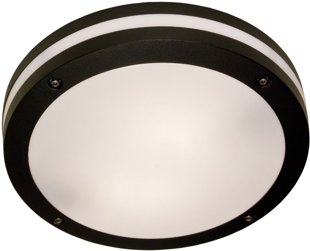 Resmo Wand-/Deckenleuchte - Schwarz