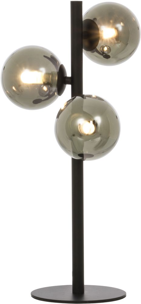 Molekyl Tischlampe - Schwarz/Rauchgrau Molekyl Tischlampe - Schwarz/Rauchgrau