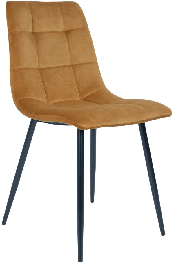 Middelfart Esszimmerstuhl - Gelb/Schwarz Middelfart Esszimmerstuhl - Gelb/Schwarz