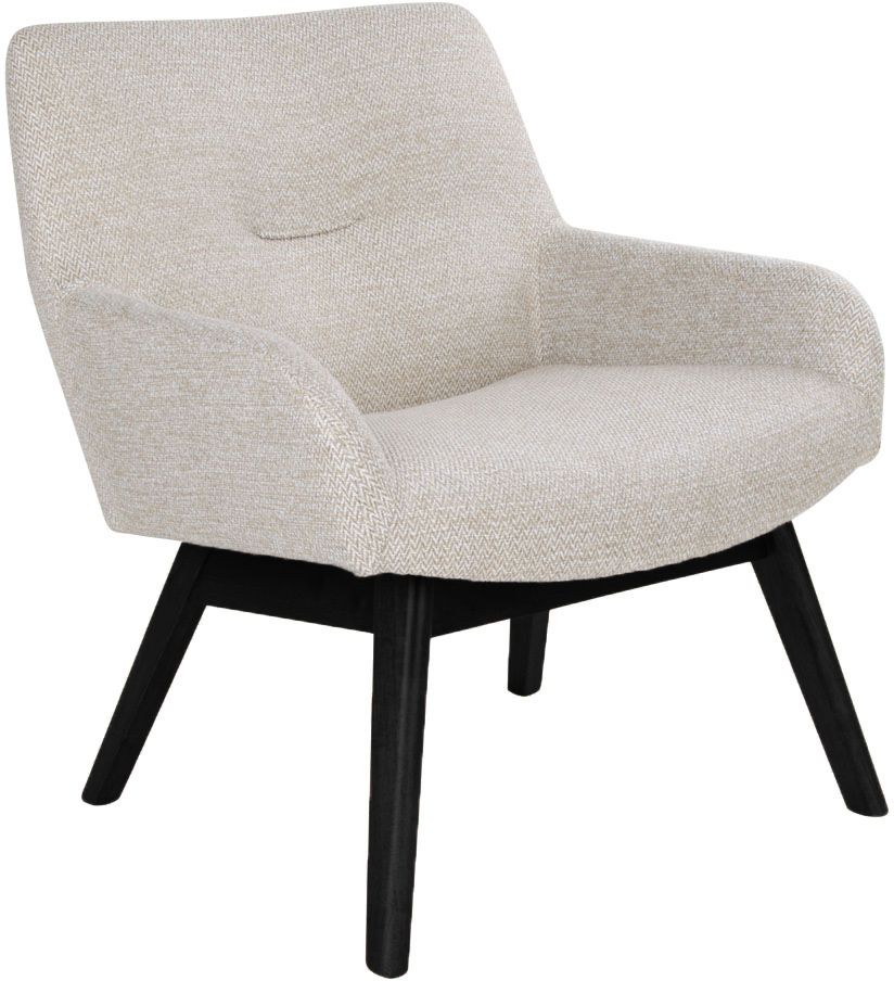 London Sessel - Sand/schwarz