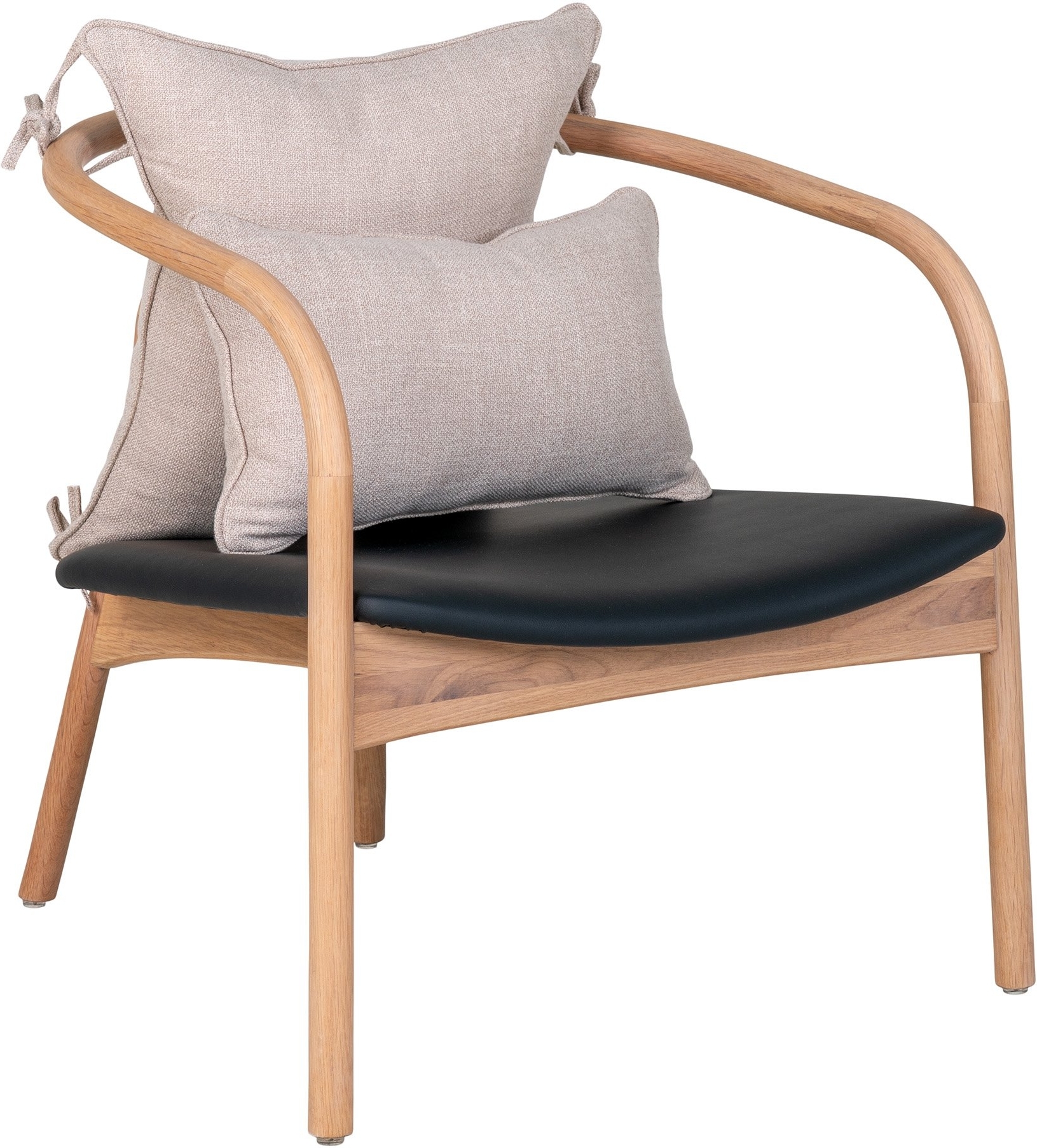 Alberca-Sessel - Natur/Schwarz