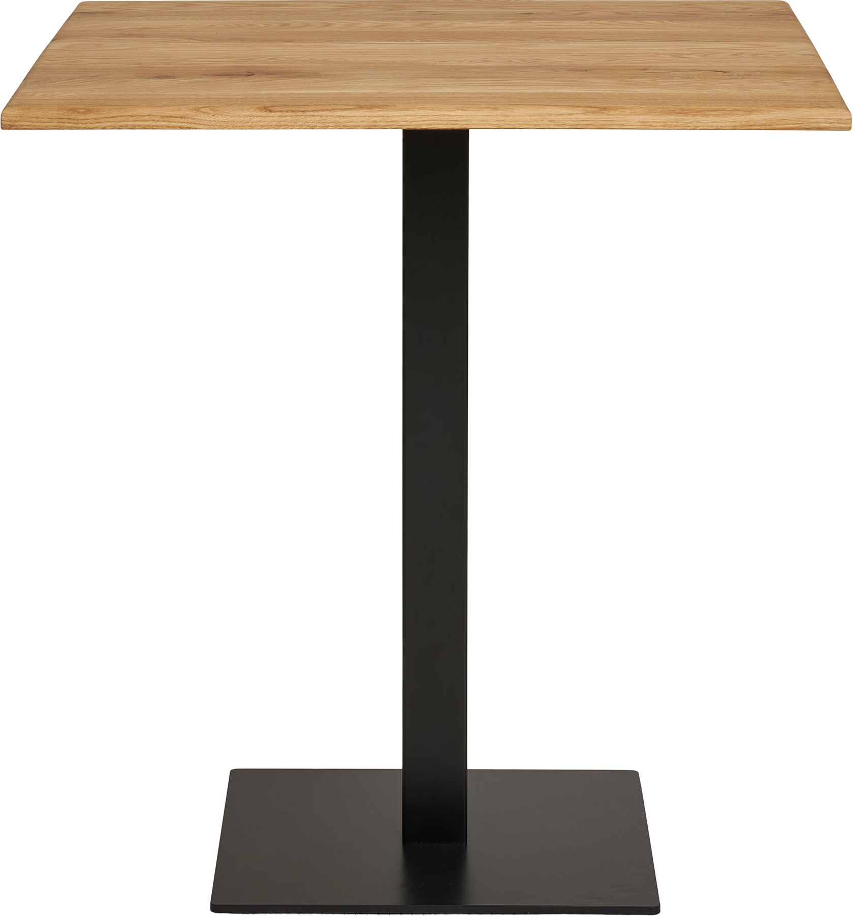 Lignano Esstisch 70 x 70 cm - Eiche/Schwarz Lignano Esstisch 70 x 70 cm - Eiche/Schwarz