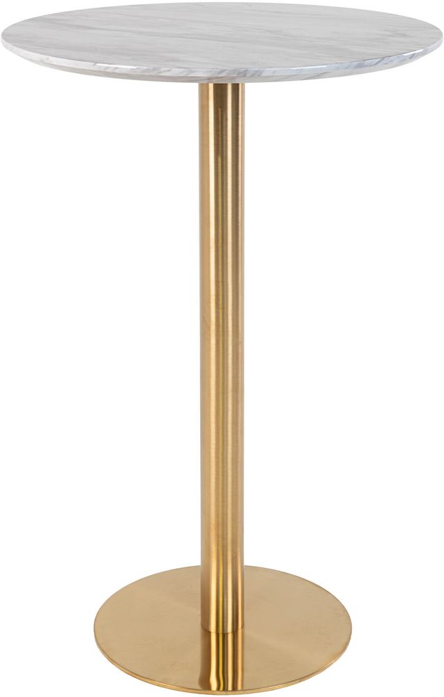 Bolzano Bartisch 70 x 70 cm - Marmorimitat/Messing Bolzano Bartisch 70 x 70 cm - Marmorimitat/Messing