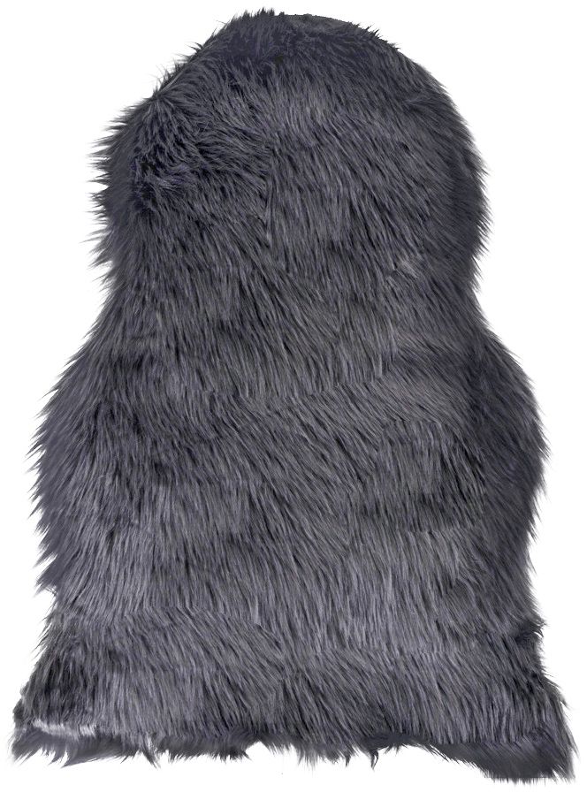 Lammfellimitat - Grau - 50x85