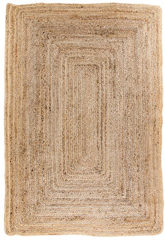 Bombay-Teppich - Natürliche Jute - 90x60 Bombay-Teppich - Natürliche Jute - 90x60