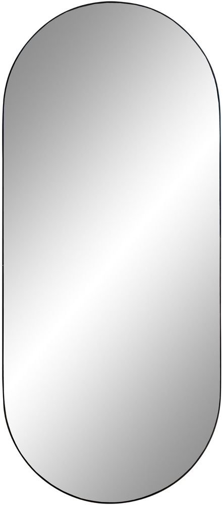 Ovaler Jersey-Spiegel - Schwarz - 35x80 Ovaler Jersey-Spiegel - Schwarz - 35x80