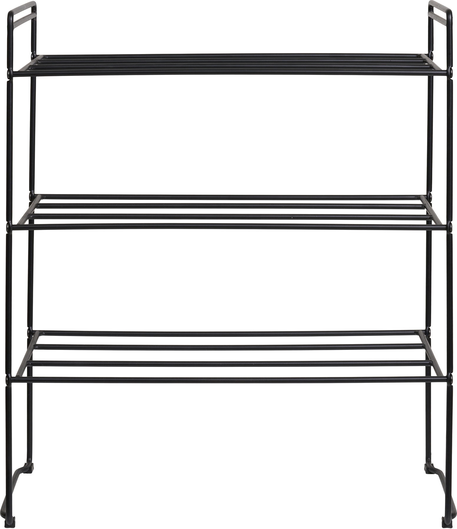 Swansea Schuhregal - Schwarz