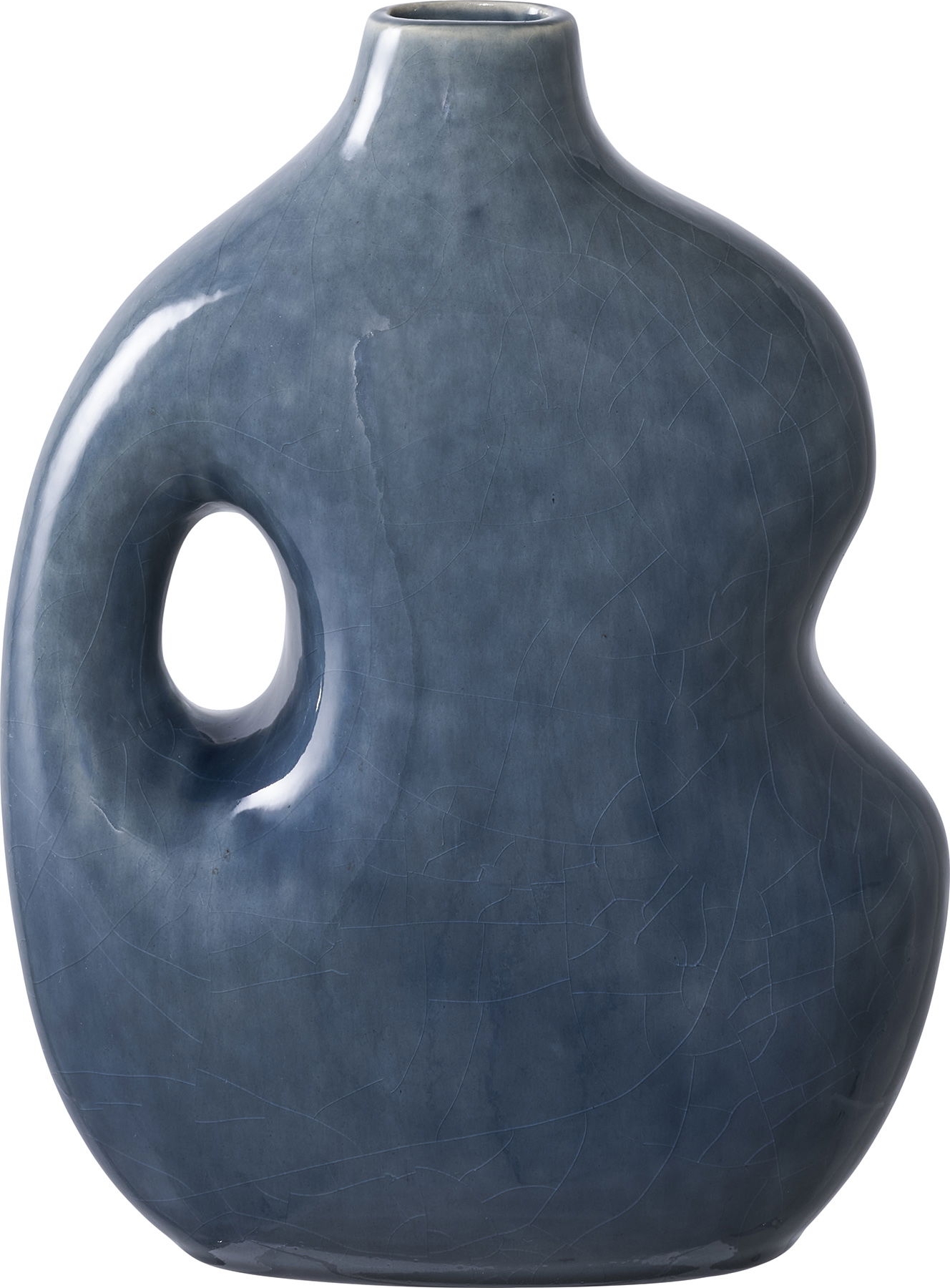 House Nordic Vase 35 - Blau