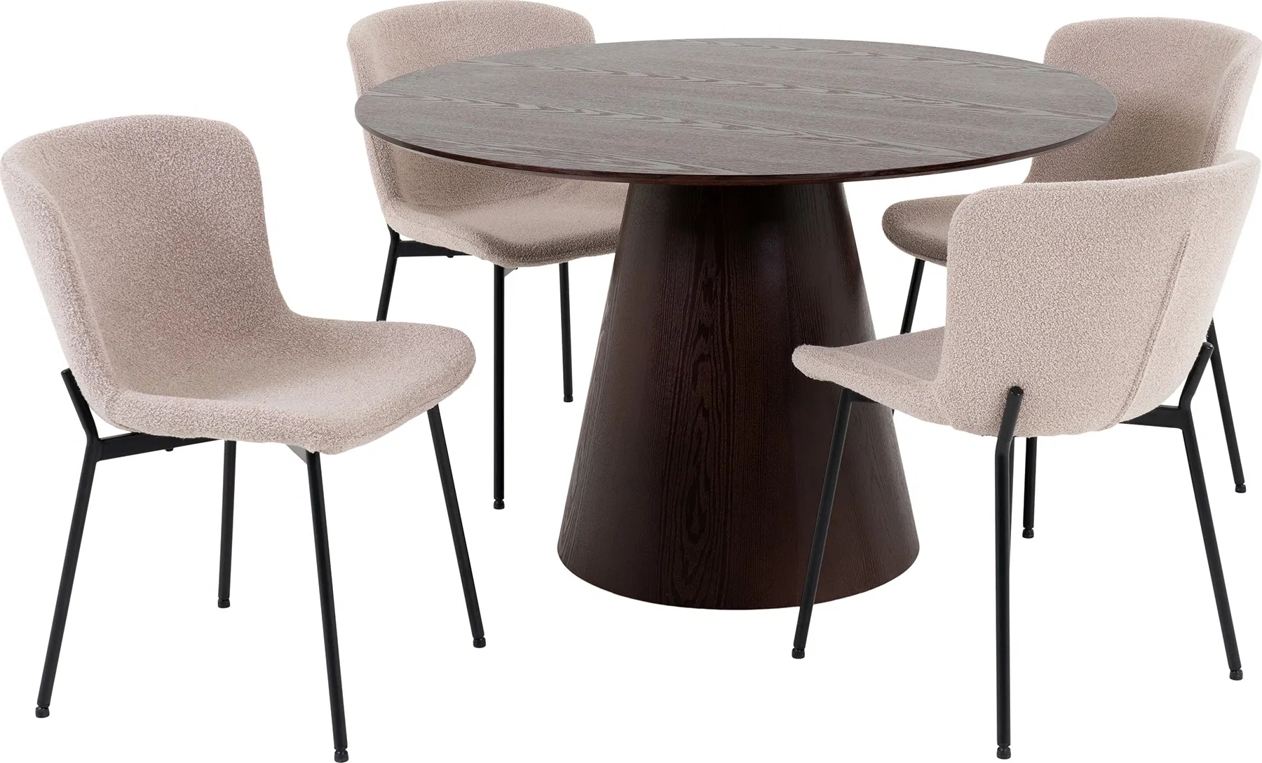 Bolton-Essgruppe - Dunkelbraun/Beige Bolton-Essgruppe - Dunkelbraun/Beige