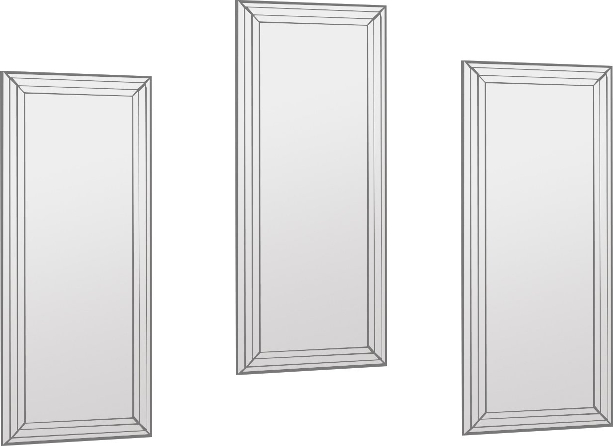 Neom Spiegelset - Transparent Neom Spiegelset - Transparent