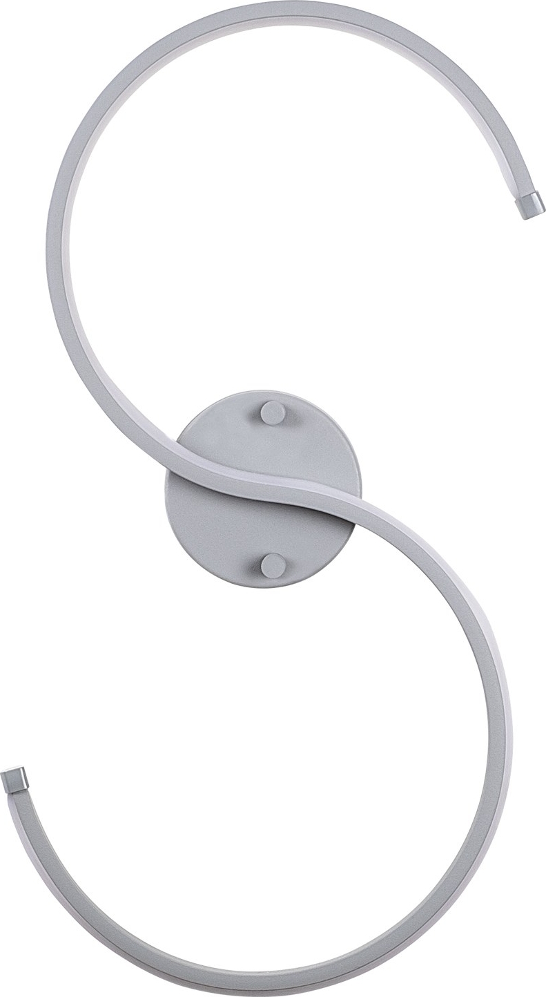 Es Wandleuchte - Grau