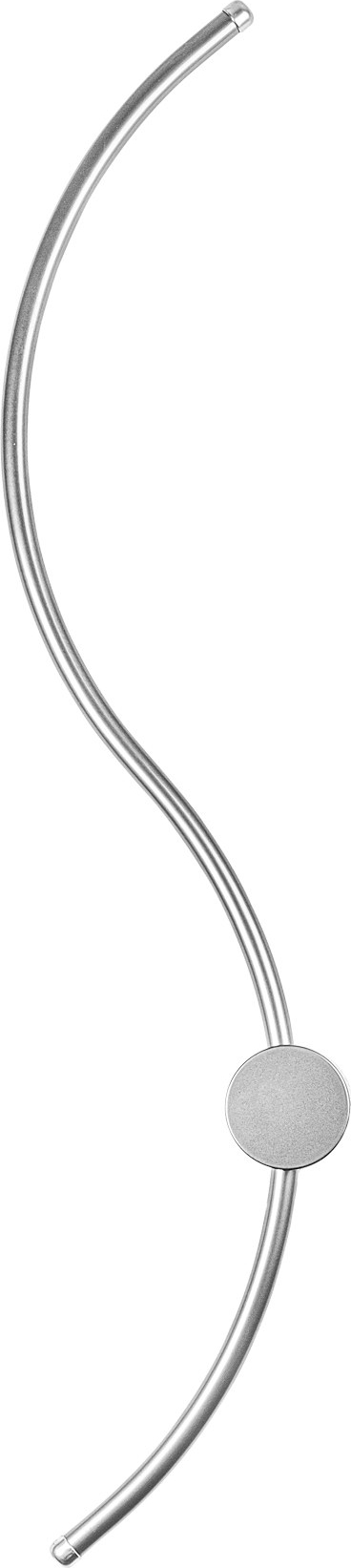 Wolf Wandleuchte 1 - Chrom