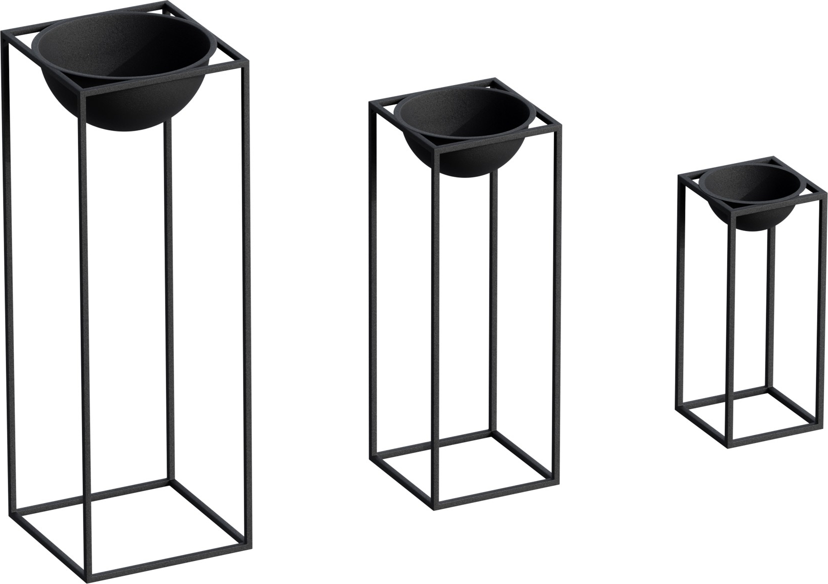 Plato 19 Topf - Schwarz