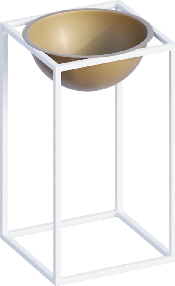 Plato 22 Topf - Wei�/Gold