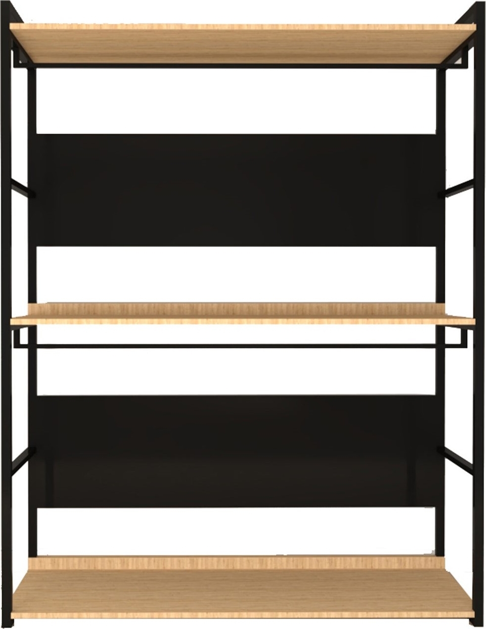 Perpa Flurm�bel - Eiche/schwarz