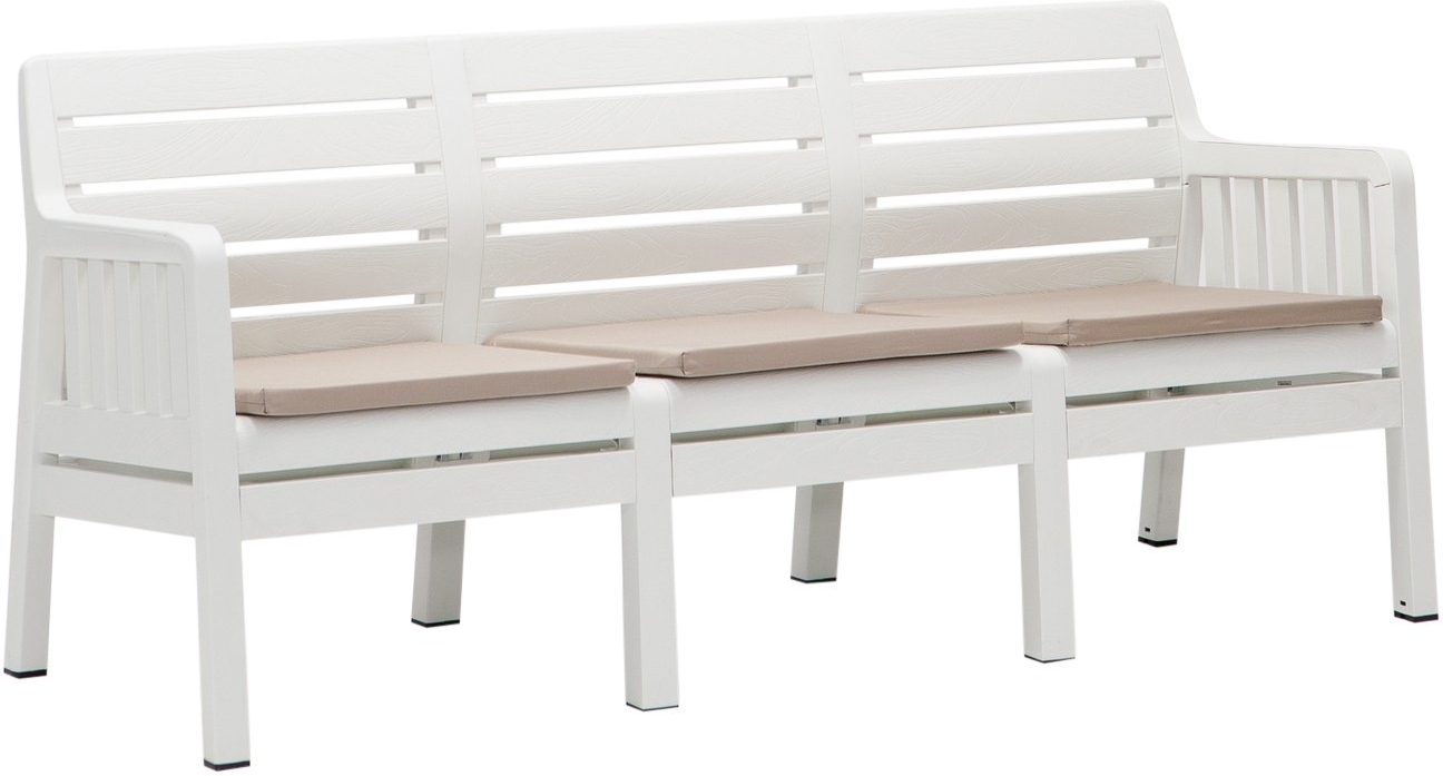 Lara 3-Sitzer-Sofa - Wei�