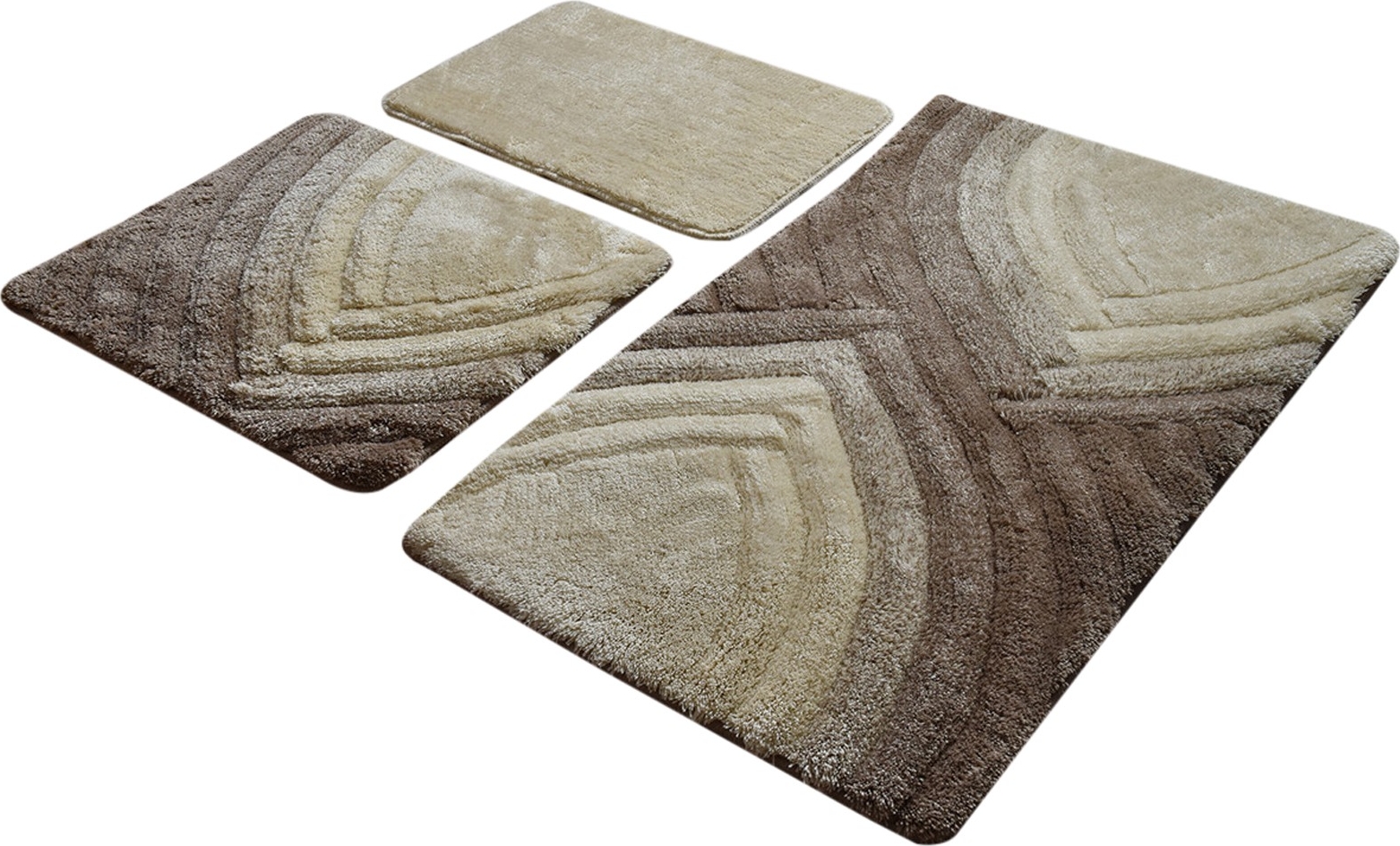 Stella Badezimmerteppich-Set - Braun