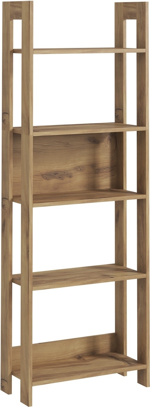 L�ndliches B�cherregal - Eiche