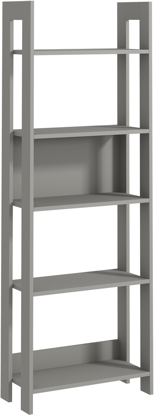 L�ndliches B�cherregal - Grau