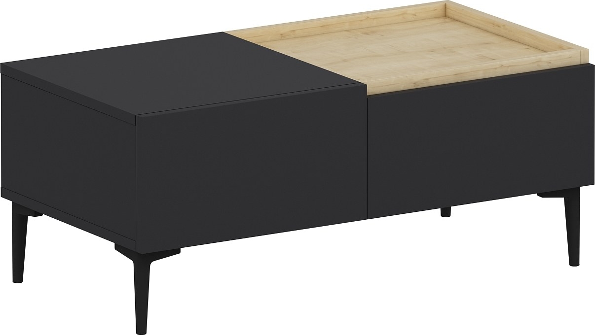 Mya Couchtisch Anthrazit - 91,8 x 45 cm