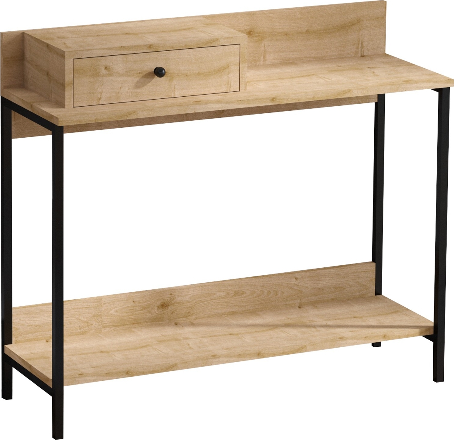 Jango Relieftisch 100 x 35 cm - Saphir-Eiche