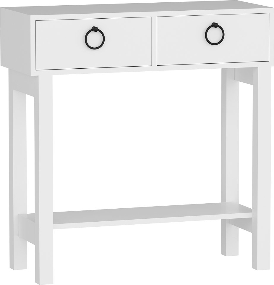 Valery Relieftisch 90 x 35,3 cm - Wei�