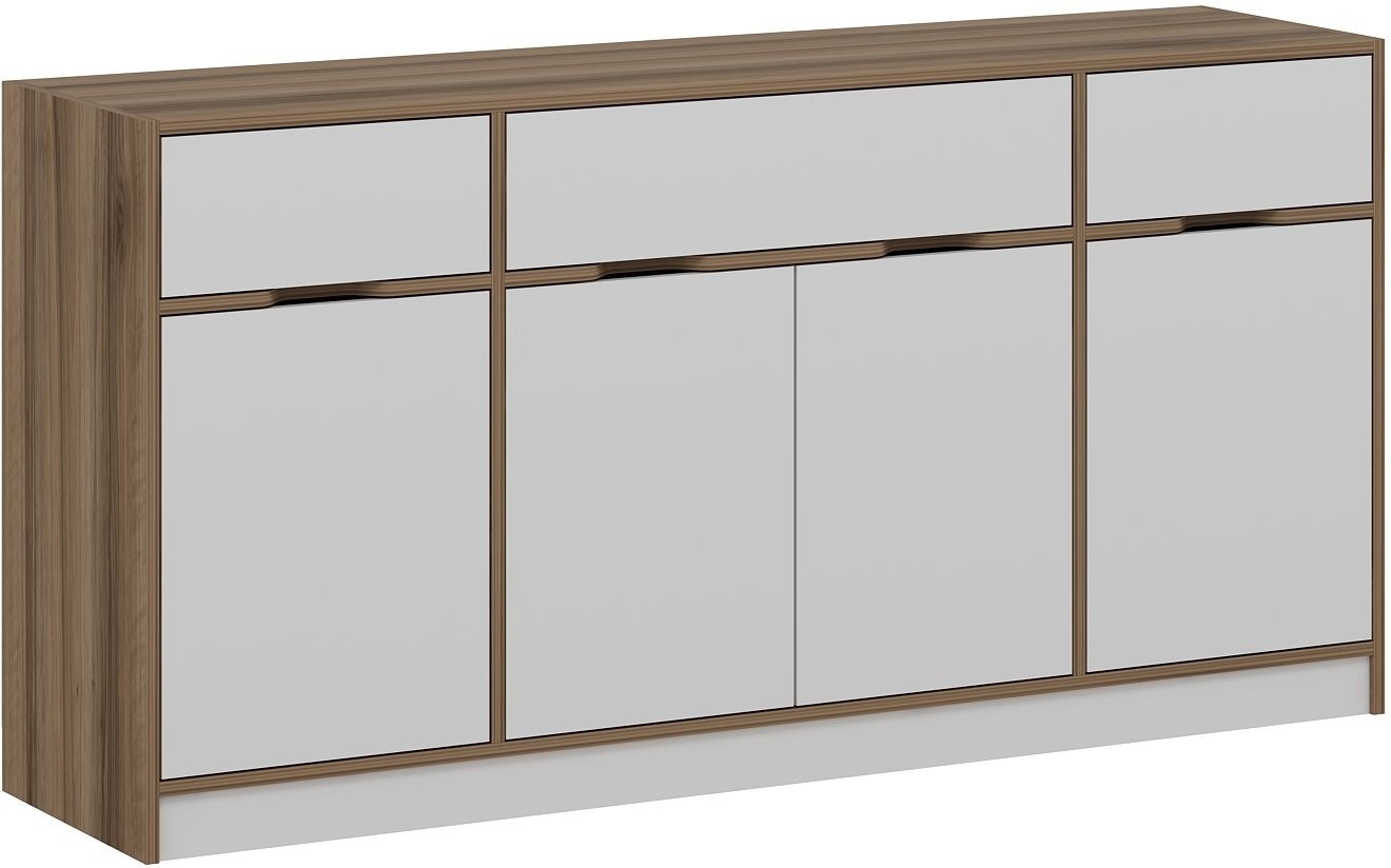 Elina Sideboard - Wei�/Braun
