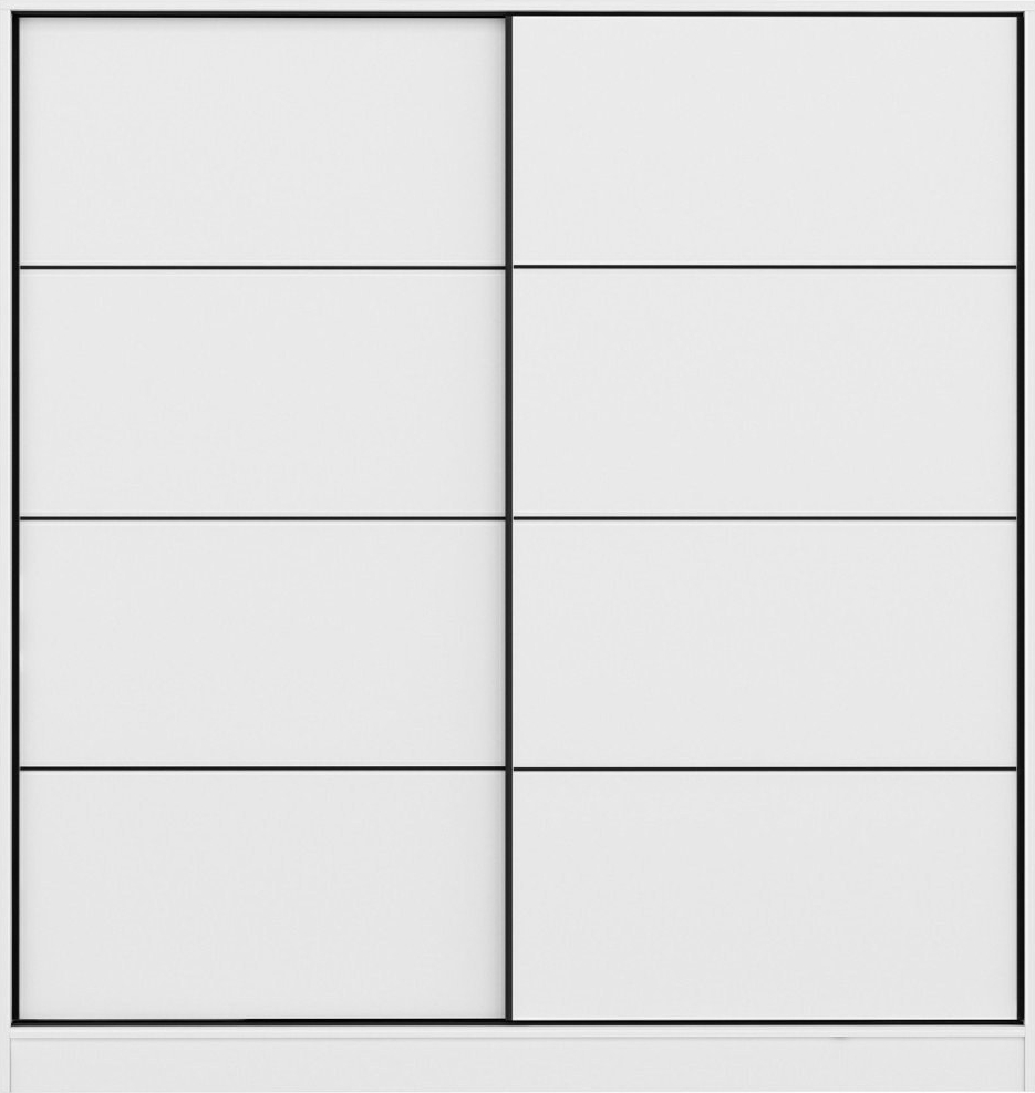 Kapusta Kleiderschrank 180 cm - Wei�