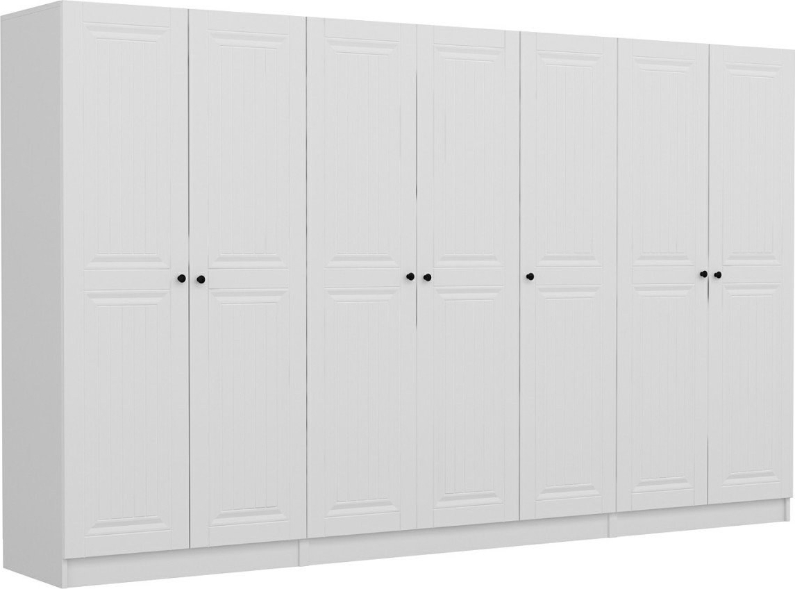 Capeto Kleiderschrank 315 cm, Variante A - Wei�
