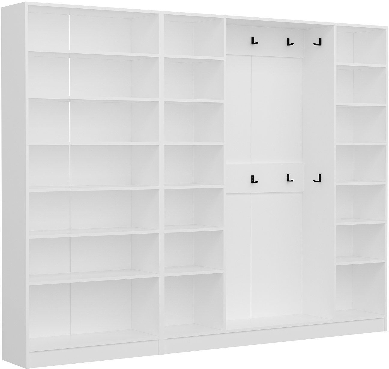 Armadio Flurm�bel 270 x 35 x 210 cm - Wei�