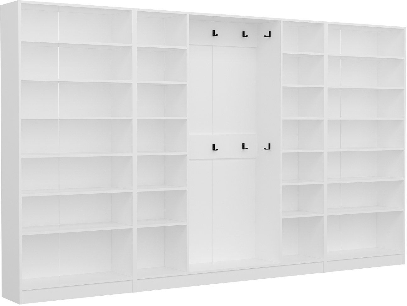 Armadio Flurm�bel 360 x 35 x 210 cm - Wei�