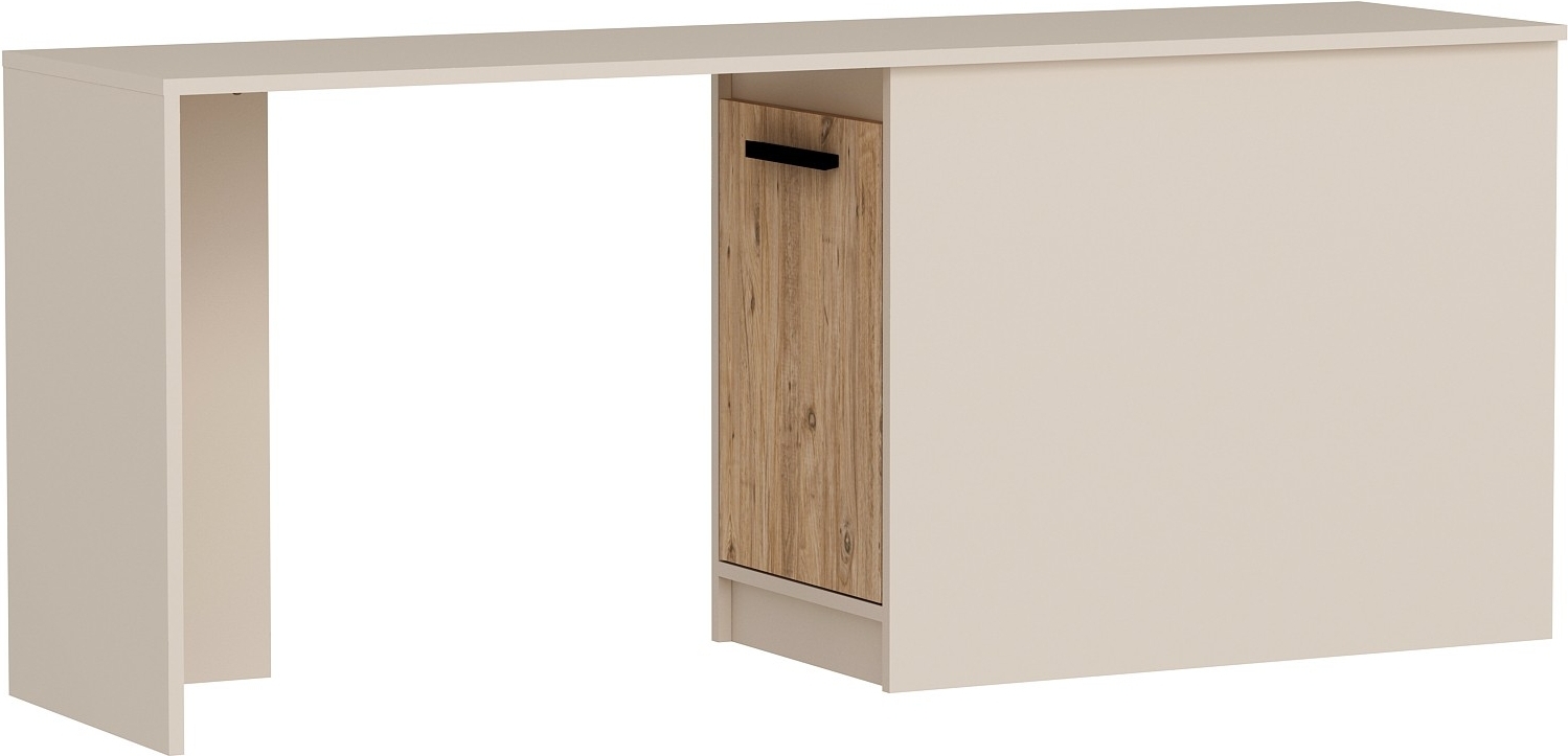 Newra Schreibtisch - Kiefer/Beige Newra Schreibtisch - Kiefer/Beige