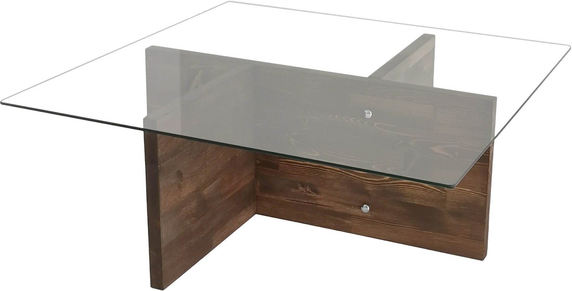 Glory Couchtisch 90 x 90 cm - Nussbaum Glory Couchtisch 90 x 90 cm - Nussbaum