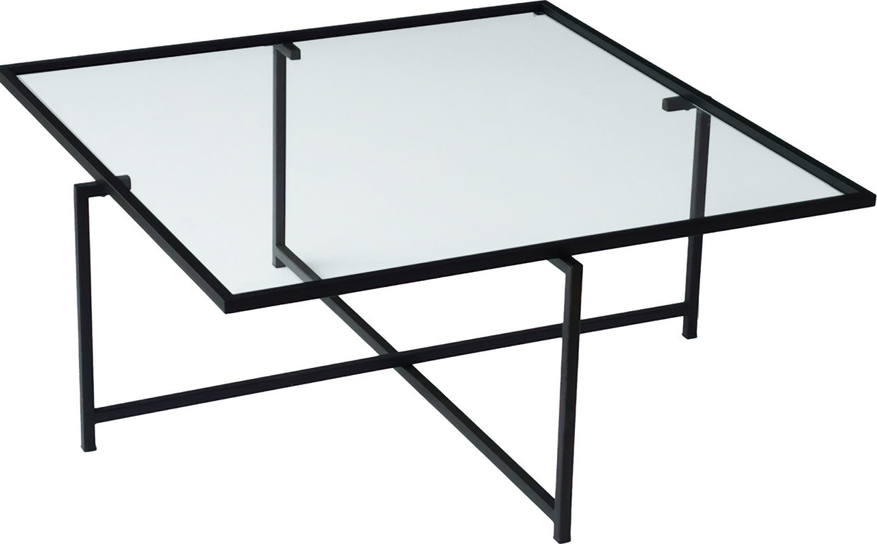 Sun Couchtisch 85 cm - Schwarz