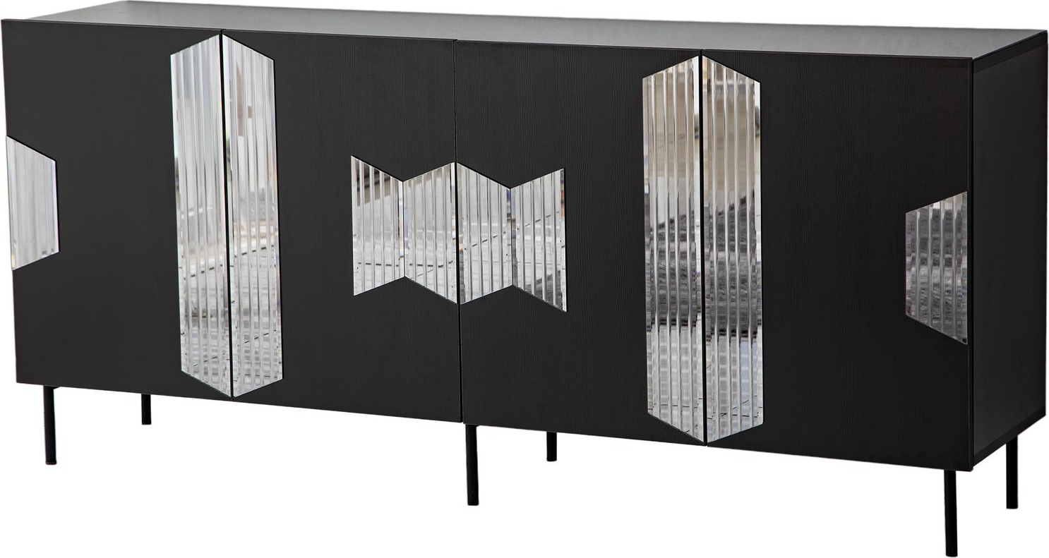 Wiener Sideboard - Schwarz
