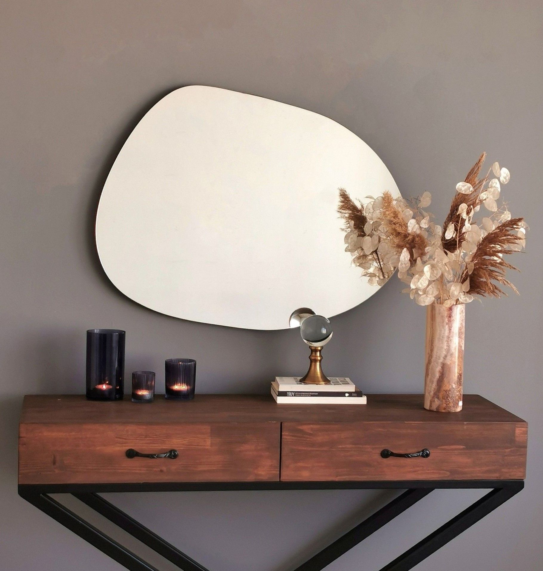 Gusto-Spiegel - Schwarz