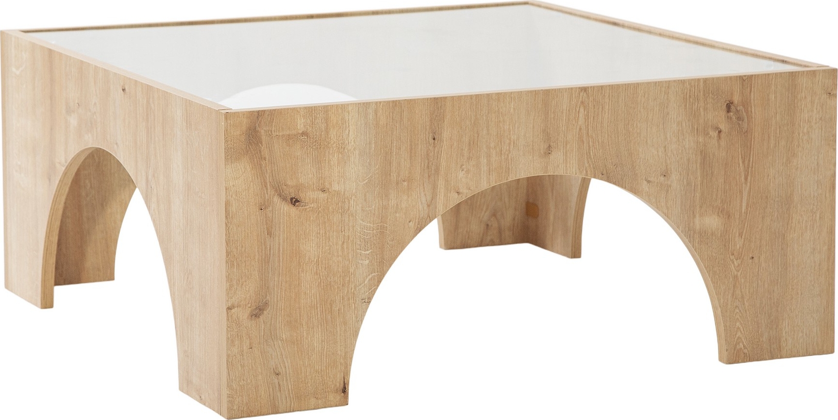 Seine Couchtisch 80 x 80 cm - Eiche