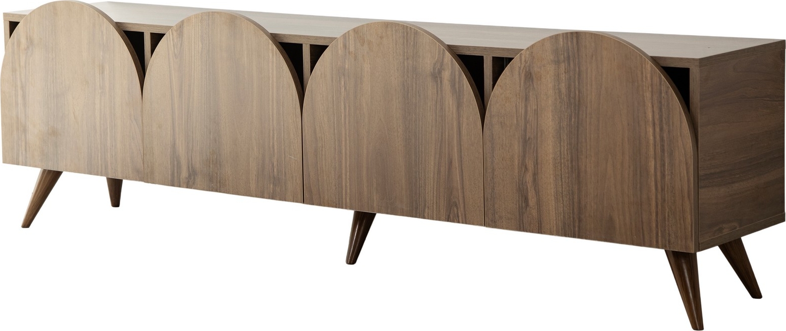 Die meiste Medienbank - Walnuss