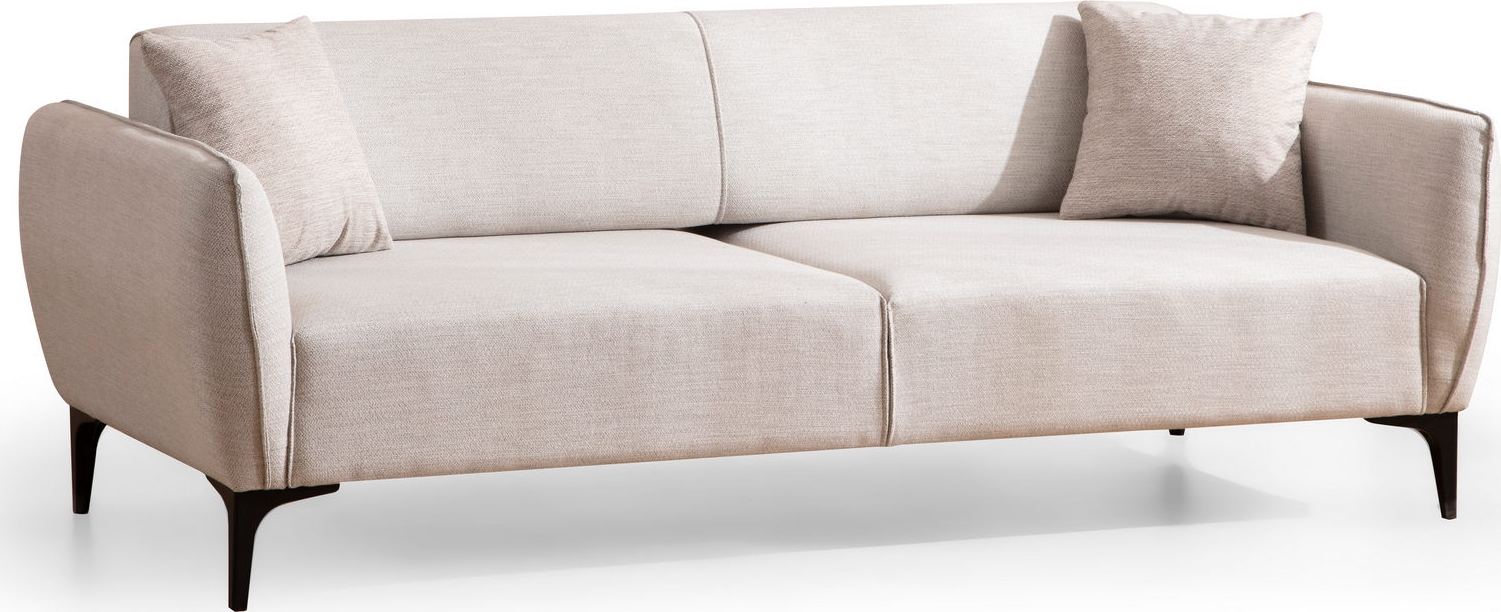 Belissimo 3-Sitzer-Sofa - Weiß Belissimo 3-Sitzer-Sofa - Weiß