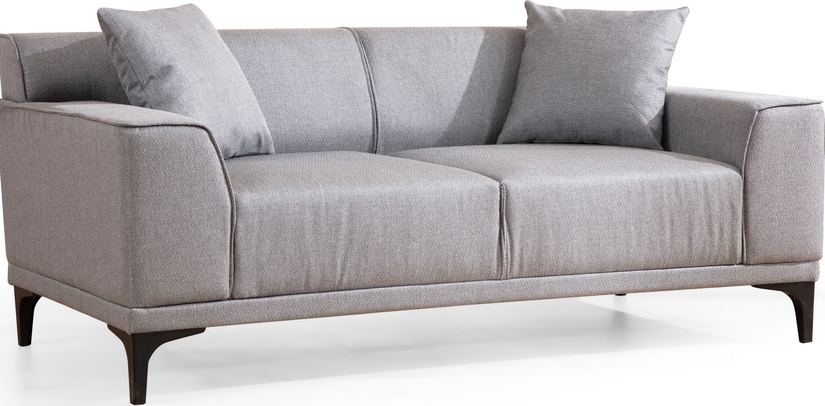 Petra 2-Sitzer-Sofa - Hellgrau