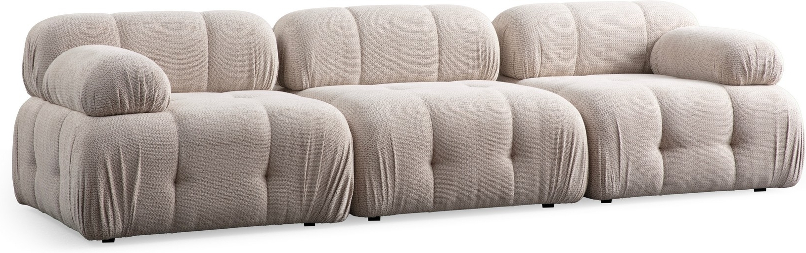 Petite 3-Sitzer-Sofa - Creme Petite 3-Sitzer-Sofa - Creme