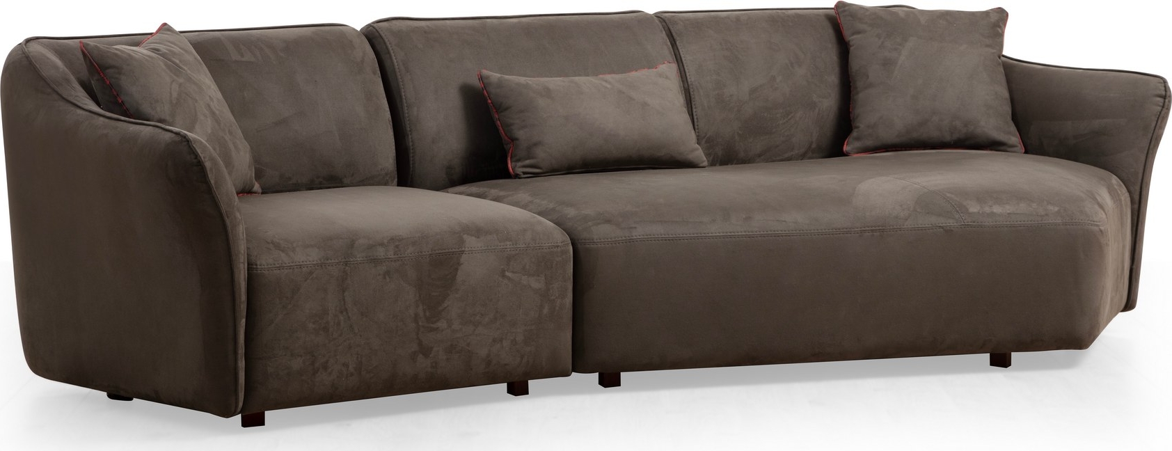 Mentis Diwansofa 288 cm - Braun