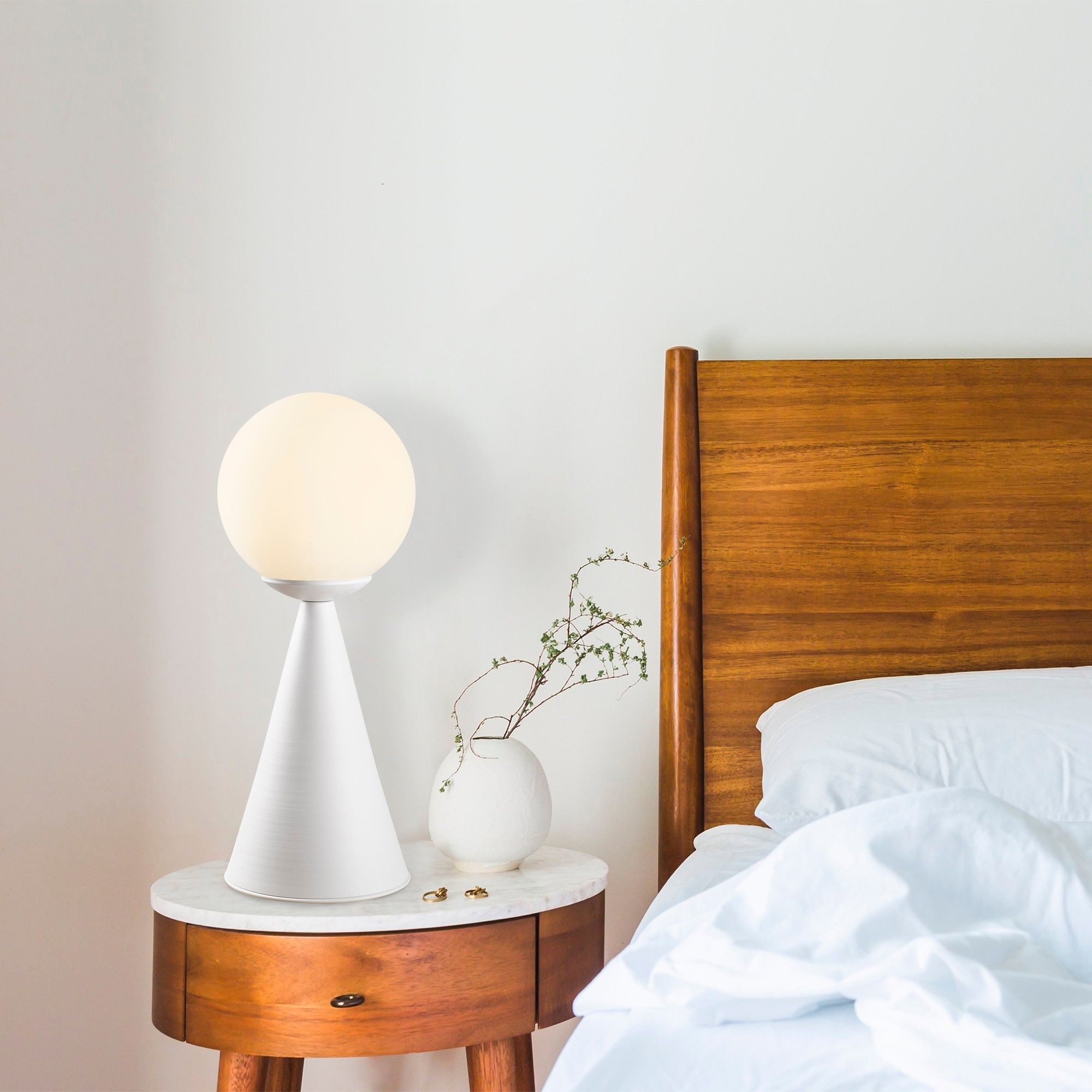 Gondel-Tischlampe - Weiß Gondel-Tischlampe - Weiß